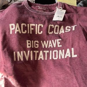 Lucky Brand Venice Burnout Sweatshirt NWT